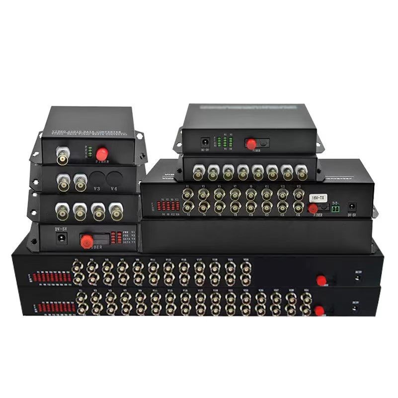 Video Audio Data Fiber Converter