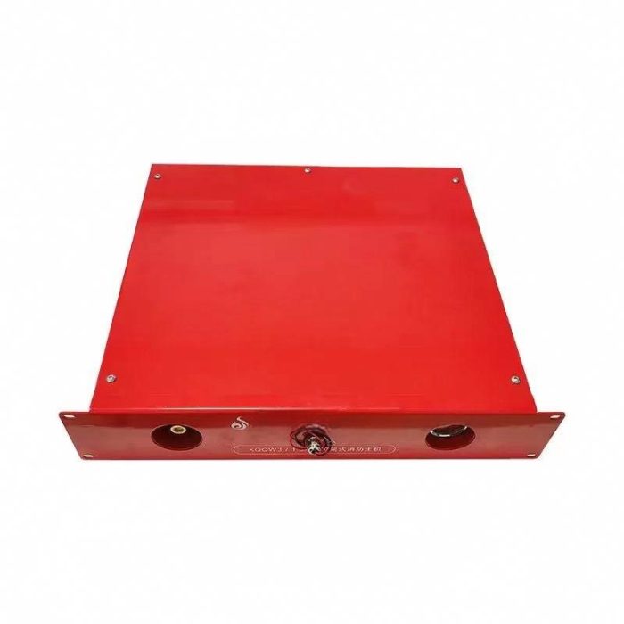 Red fire suppression control module for server rooms