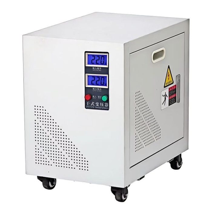 Three phase isolation transformer