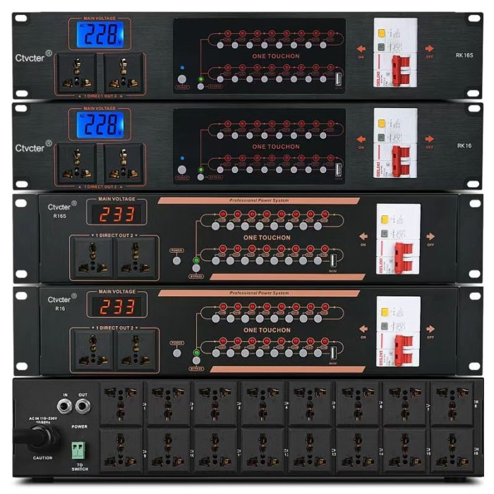 Rack mounted PDU power distribution unit