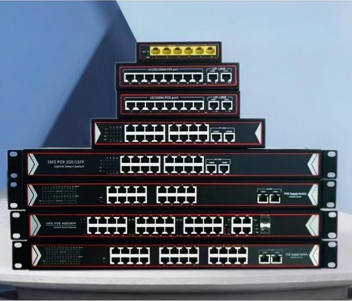 JFTC PoE Network Switch