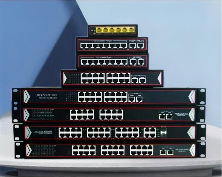 JFTC PoE Network Switch