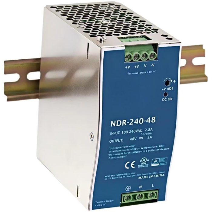 DIN rail switching power supply module
